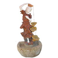 garden marble statue water fountains